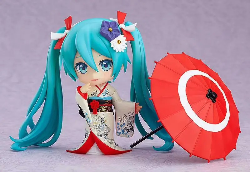 Nowe Figurki Anime Hatsune Miku Glina Ludzkie Stawy Ruchome Model Lalka Kolekcjonerskie Ozdoby Dekoracja Samochodu Prezent dla Fanów Zabawki dla Dzieci