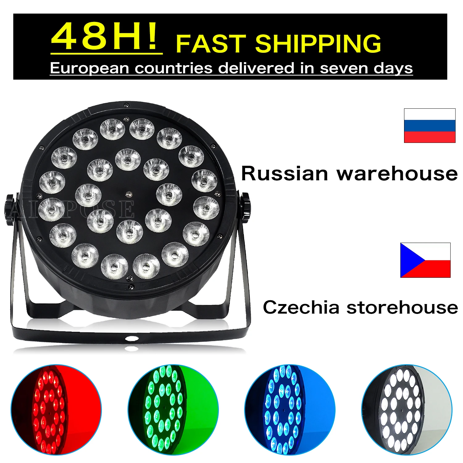 

24x12 Вт RGBW 4 в 1, светодиодный светильник с дистанционным управлением и DMX512, диско-светильник, сценическое освещение DJ, свадебный бар, сценическое освещение