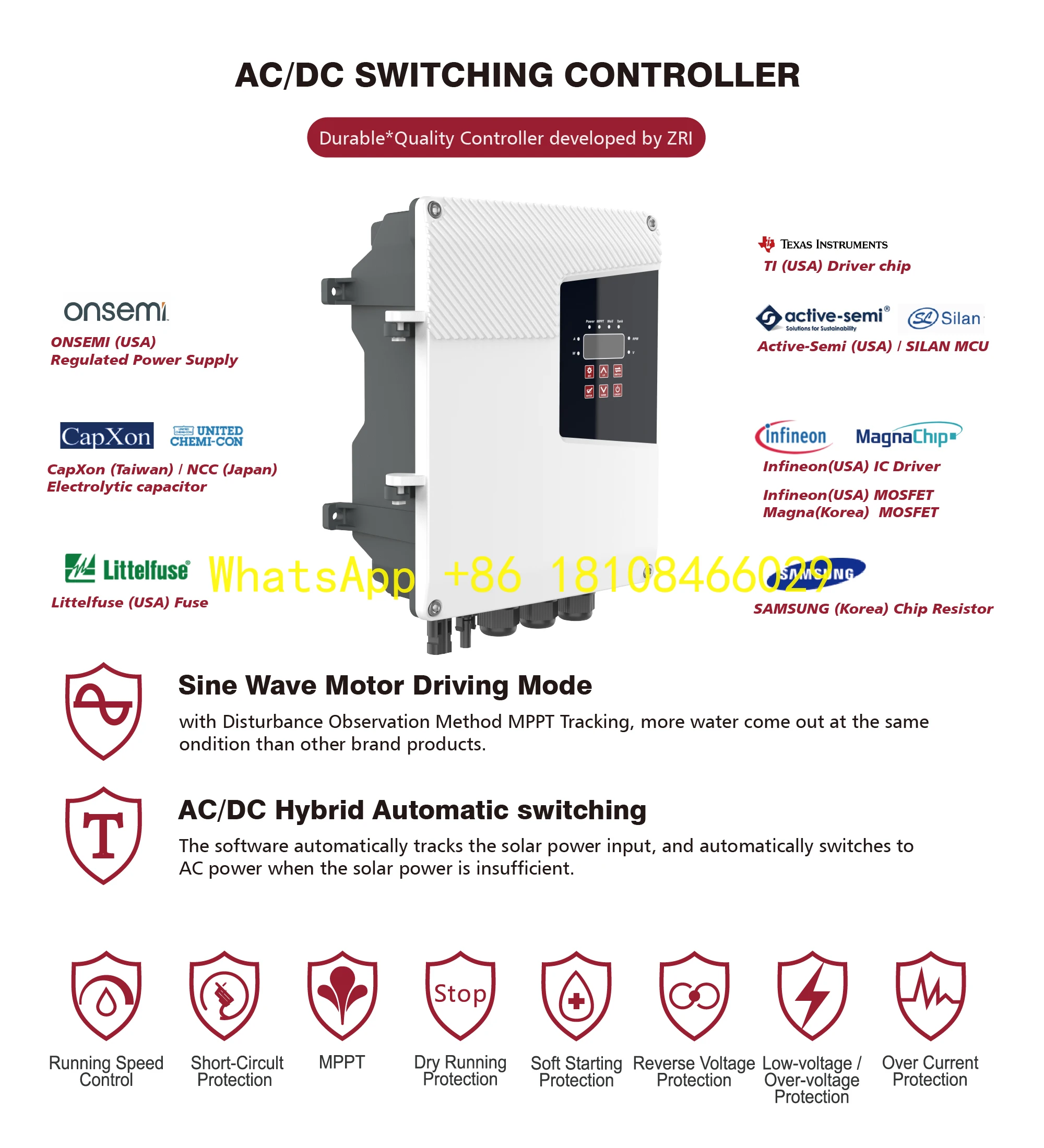 

ubmersible Centrifugal Well Pumps for Clean Water Liquid 3-Inch AC/DC Solar Pump Customizable OEM Deep Well Theory Irrigation S