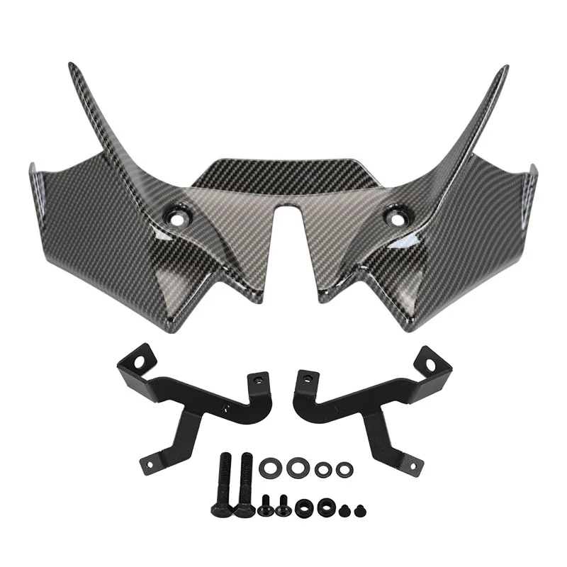 Per Kawasaki Z650 Z 650 z650 2021 2022 2023 2024 Moto Sport Downforce Nuda Forntal Spoiler Aerodinamico Ala Deflettore