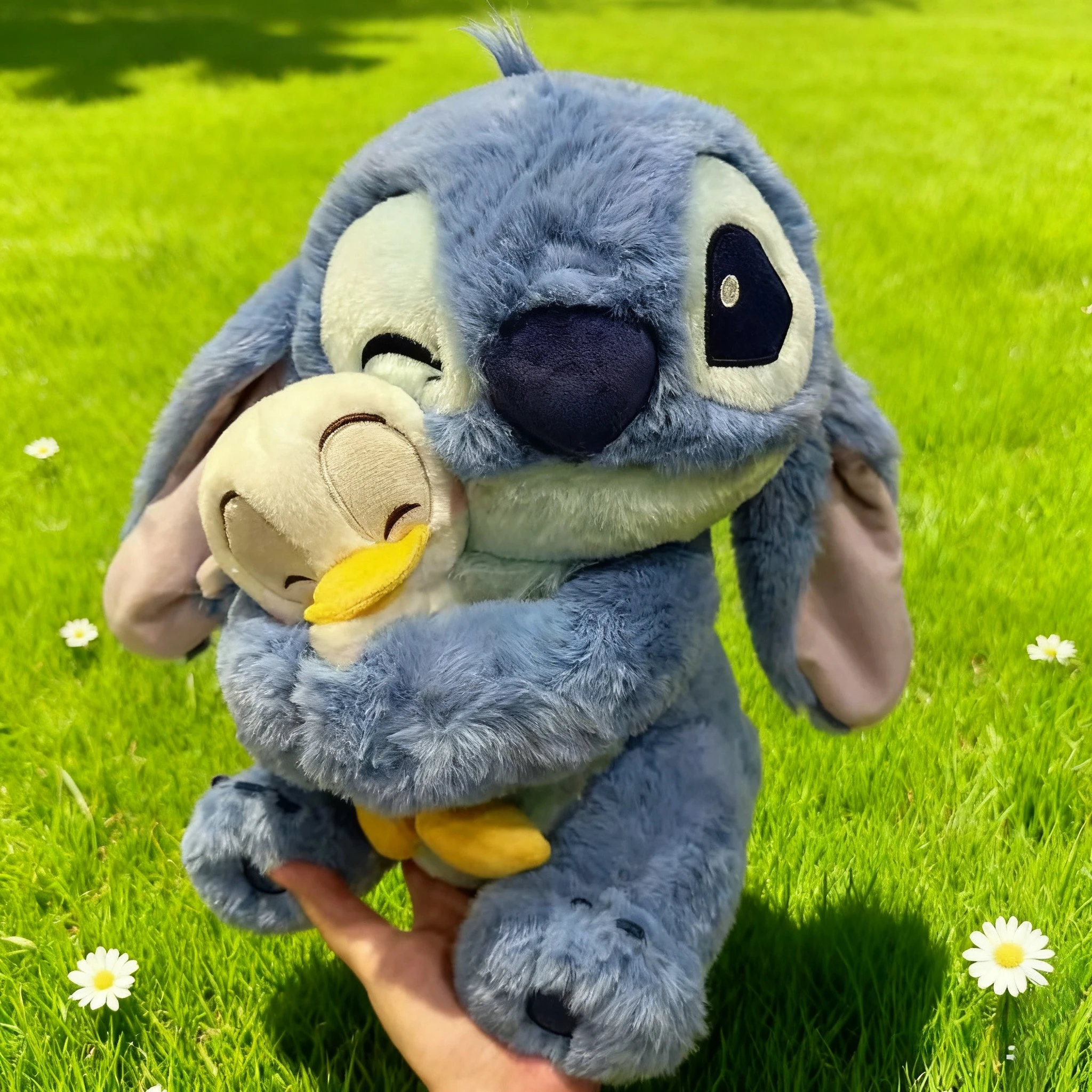 

Плюшевая игрушка Stitch 30 см - милая кукла Лило и Стич Kawaii Дональд Дак, мягкий подарок на день рождения для детей