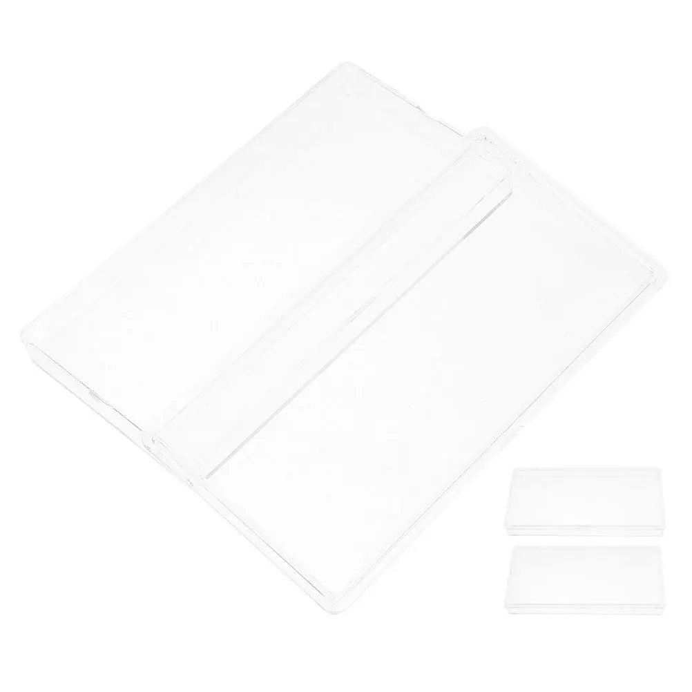 

3pcs Paper Money Holders Large Capacity Clear Banknote Storage Box For Currency Collectors Organizer Display Case