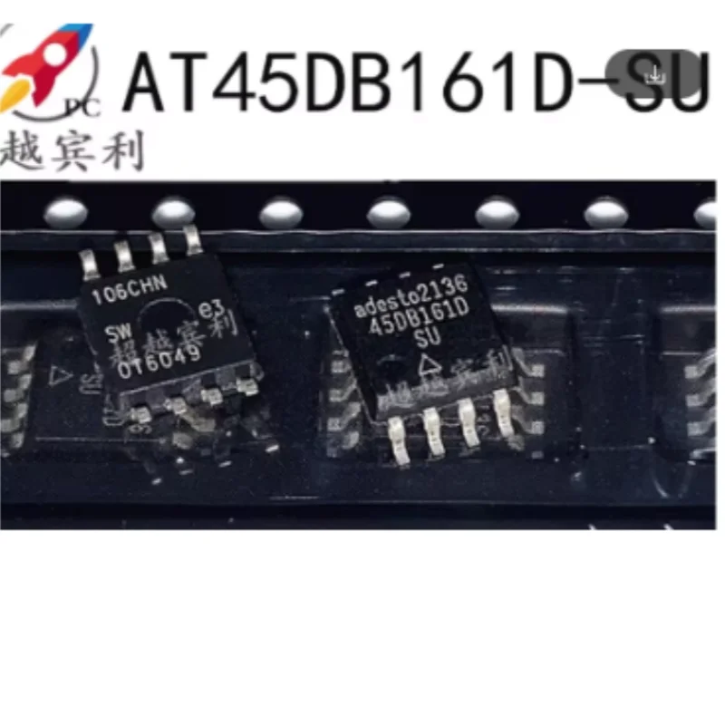 1PCS Genuine AT45DB161D-SU DataFlash Memory 2.7V-3.6V SOIC8