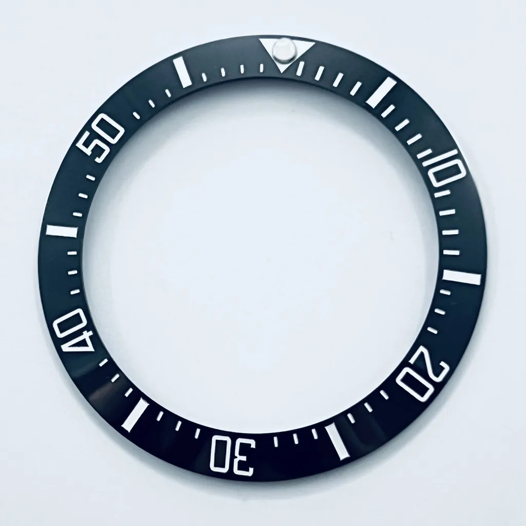 40mm SEA Ceramics Bezel Black Blue Green Sloping Diving Watch Insert Watch Replace Watch Face Watch Bezel Inserts Ring