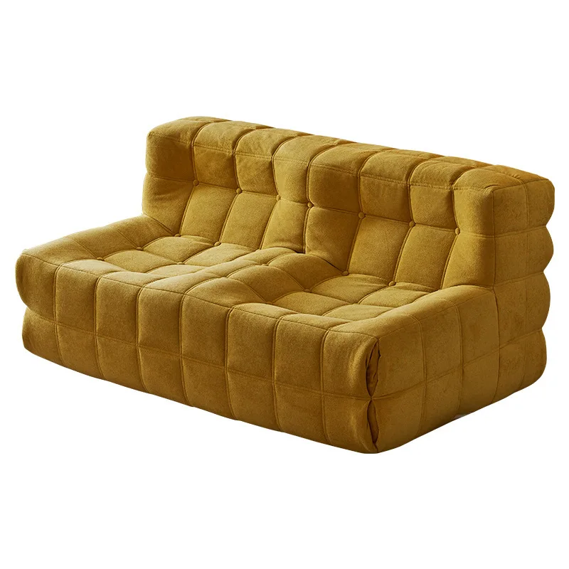 

Compression sofa seat simple wind small apartment living room bedroom double pedal cloth