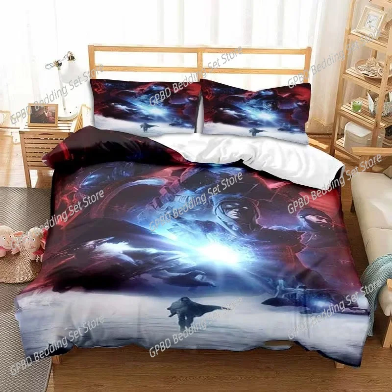 

Game Destiny Bedding Set Single Twin Double Queen King Cal King Size Bed Linen Set