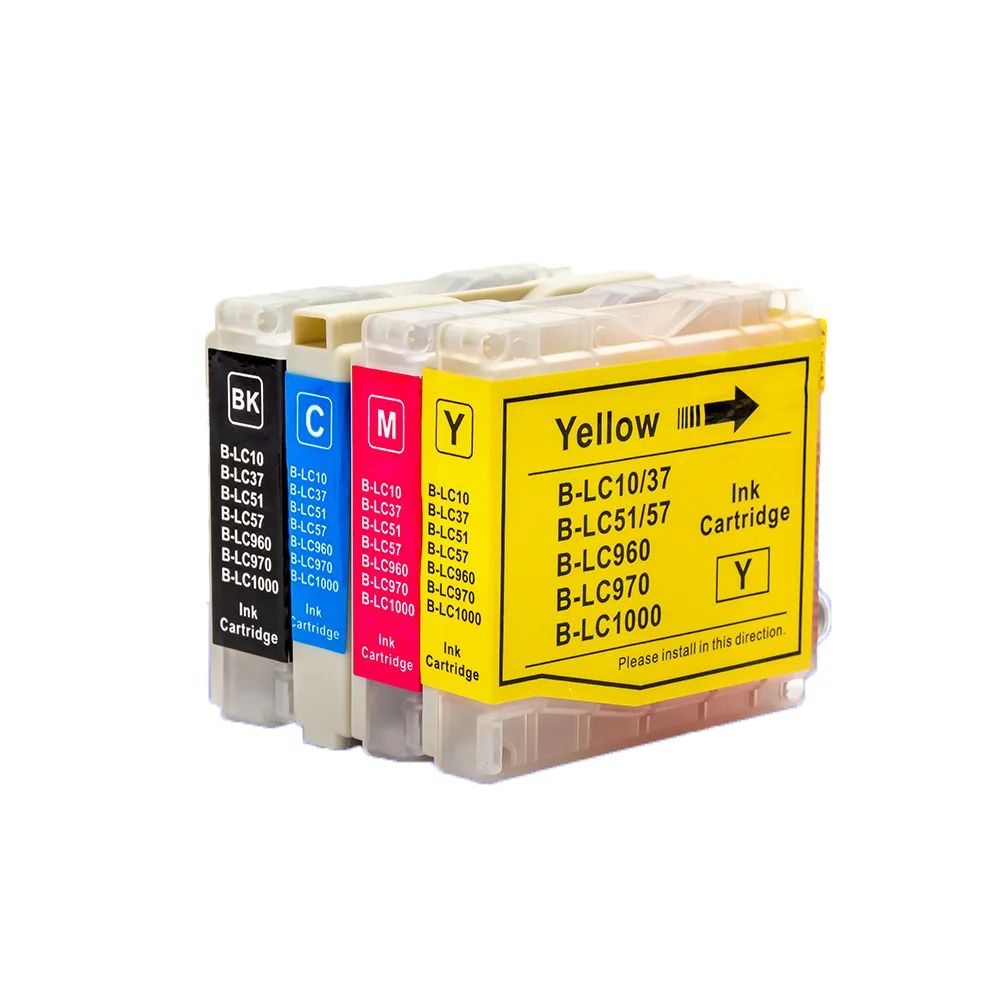 LC10 LC37 LC51 LC57 LC960 LC970 LC1000 Ink Cartridge For Brother DCP-130C DCP-135C MFC-235C MFC-240C 750CN 750CW 465CN