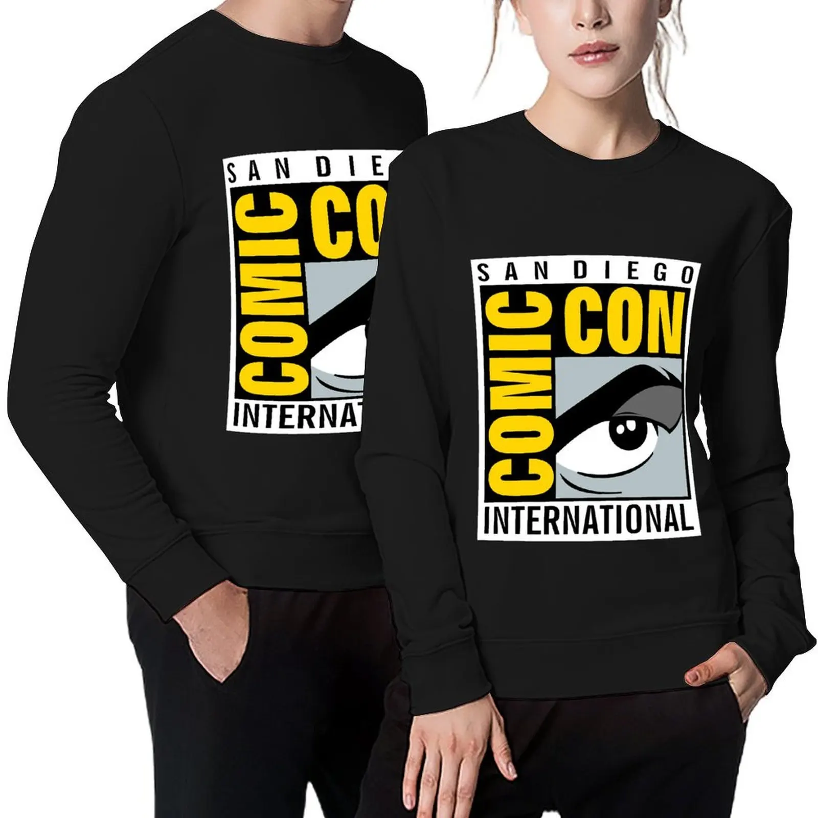 

Comic Con No Border Pullover men's sweat-shirt set mens clothes men clothes autumn clothes men's sweatshirt
