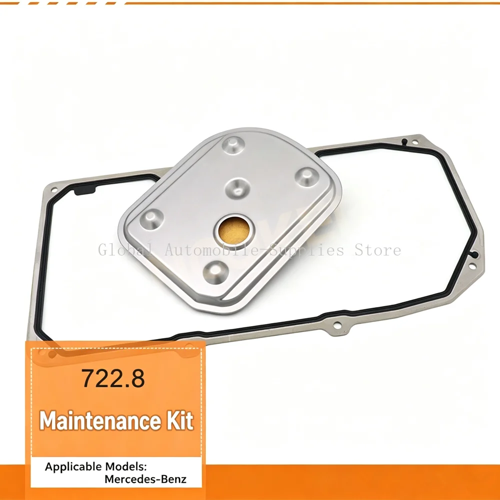 722.8 CVT Transmission Service Kit Gearbox Oil Filter + Oil Pan Gasket For Mercedes-Benz W169 B200 Transmission Maintenance Kit