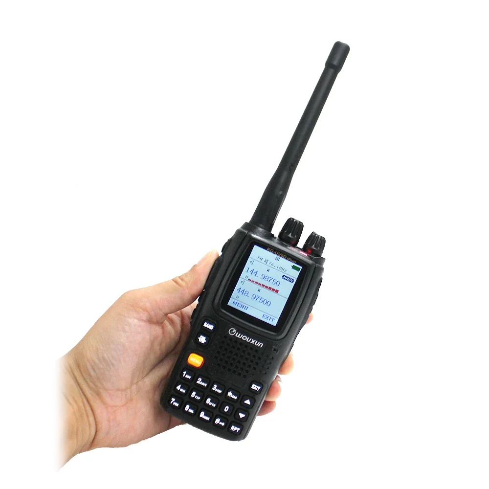 Wouxun KG-UV9D Plus vhf uhf 144-148/420-450MHz Multi-functional Ham Radio Communciator 2 Way Raido 7 bands Walkie Talkie Station