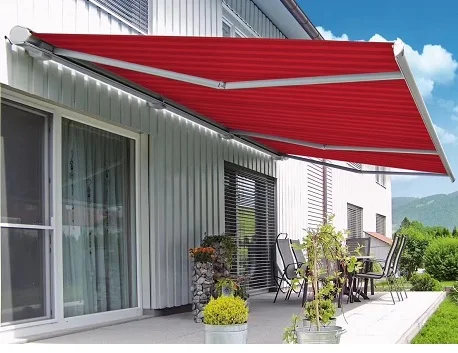 

Balcony Sunshade Motorized Retractable Sliding Full Cassette Garden Awning retractable awning outdoor awning manufacturer