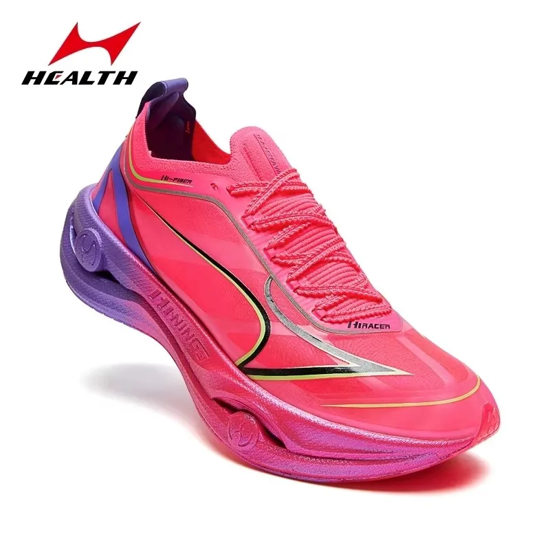 Health Hi Wing PRO Professional Athletic Marathon Event Long Running Jogging Shoes Full Carbon Plate Racing Lightweight Sneakers