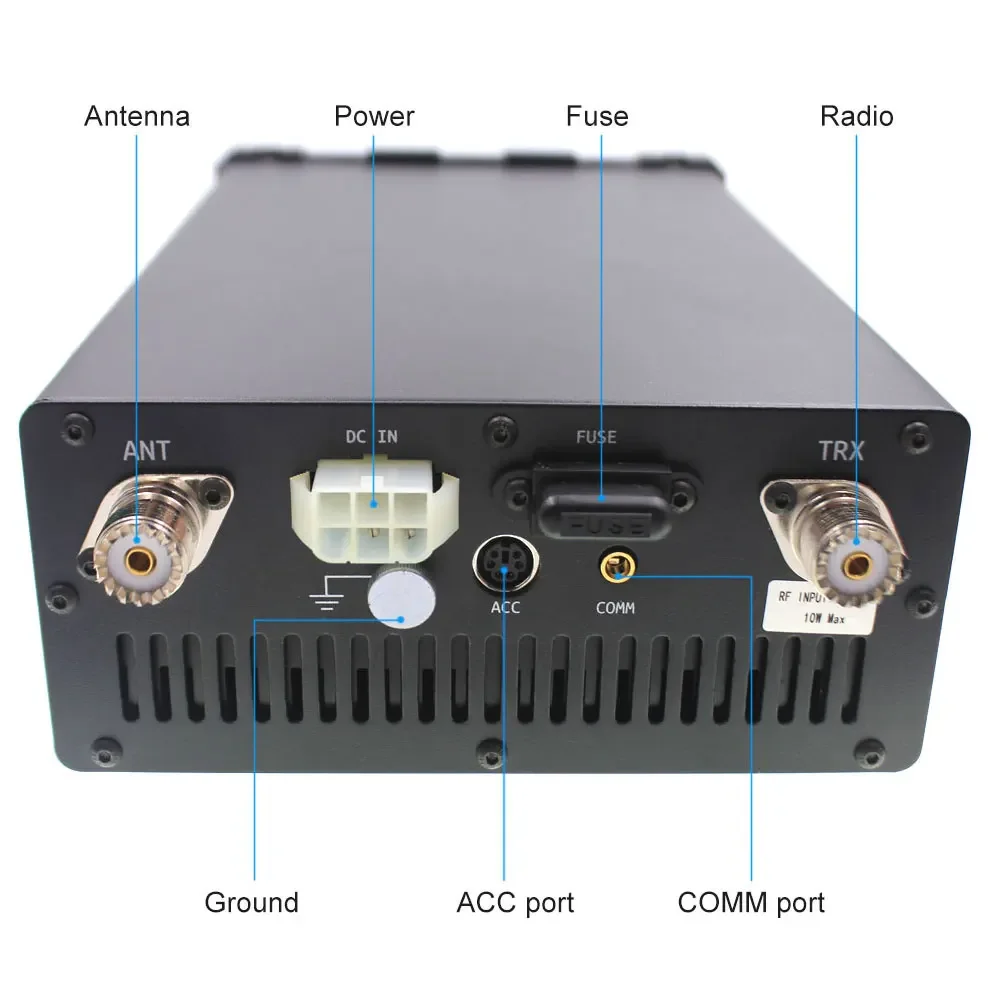 X-p-a125B 100W Pa وATU الكل في واحد لجهاز الإرسال والاستقبال HF من السلسلة