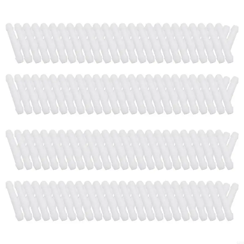 Plastic Washer Hose Splitter Y Fitting 100 Pack for Windshield Washer Line Maintenance and Repair Supply Use Set