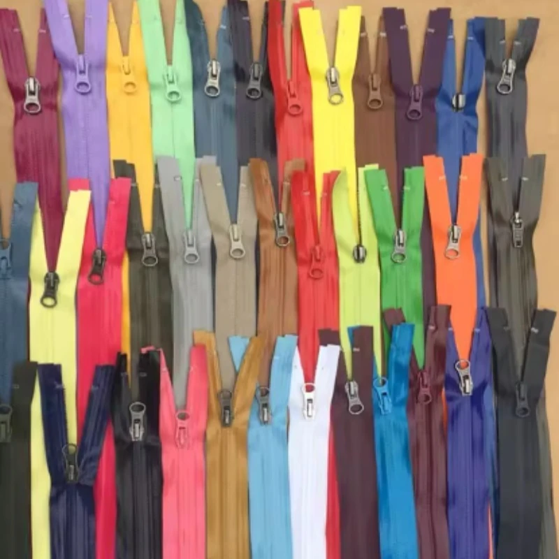 5# 70 To 75cm YKK Waterproof Zipper Impermeables Single Open Black White Grey Orange Ski Jacket Repair Tailor Sewing Accessories