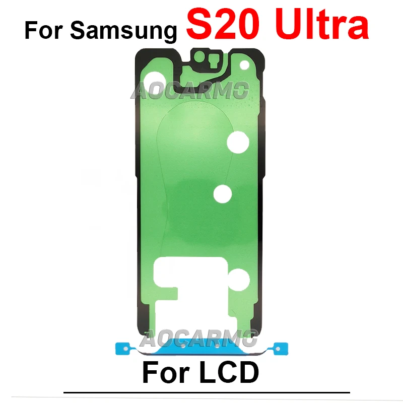 For Samsung Galaxy S20 S21 FE S23 S22 Plus Ultra S21+ S22+ Front  Adhesive LCD Display Sticker Tape Glue