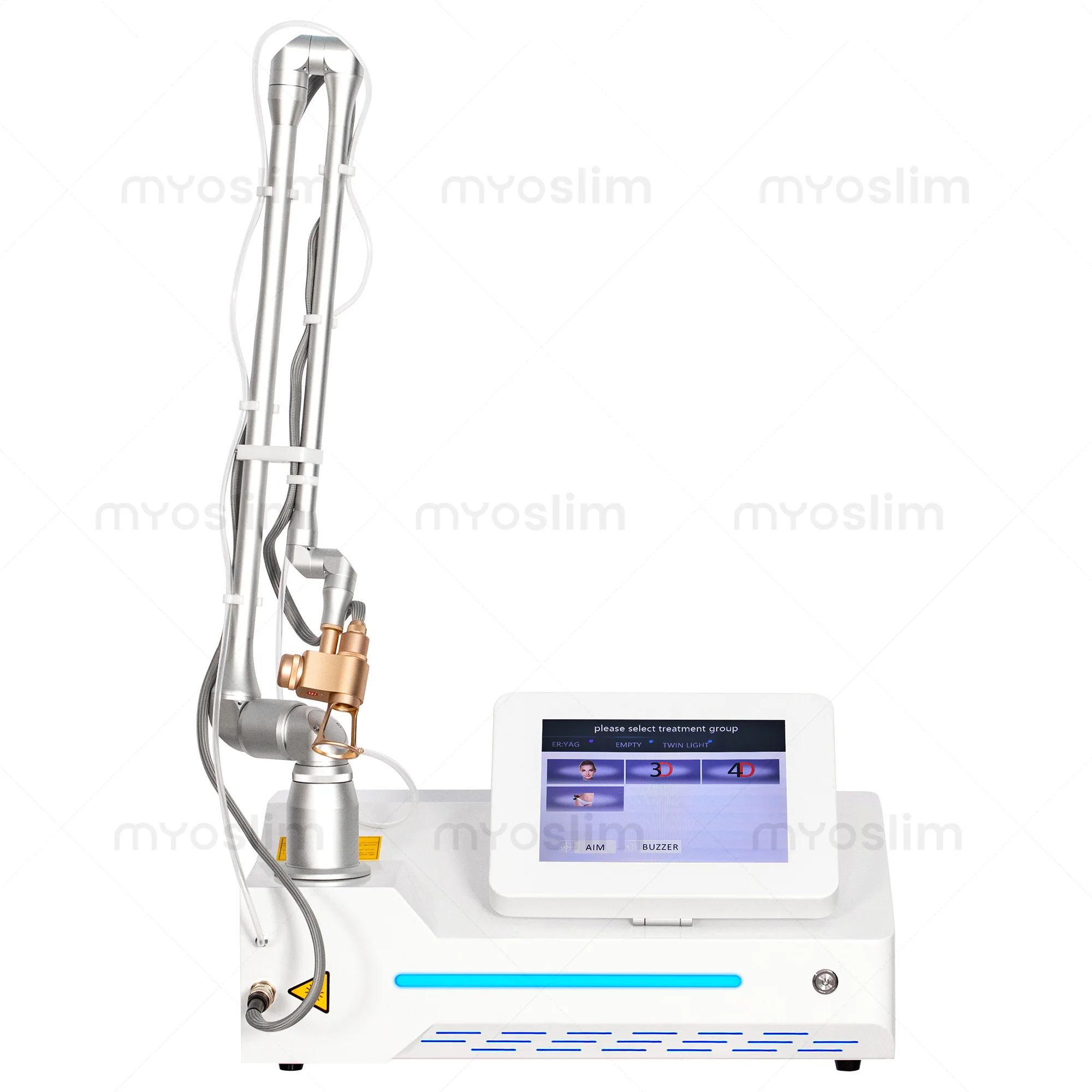60W Professional Portable Fractional CO2 Lase Machine, Accessories for Skin Rejuvenation, Scar Removal & Stretch Marks Treatmen