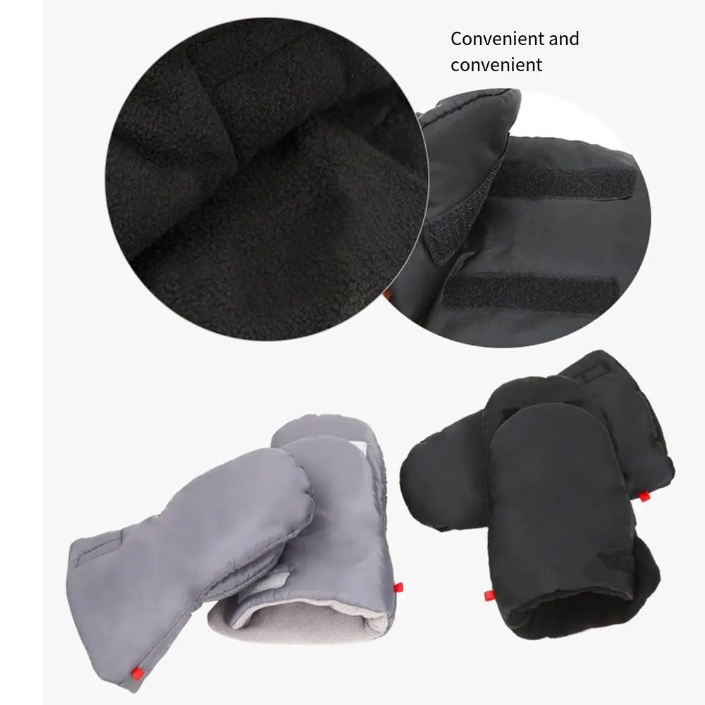 Extra Optics-Gants de Poussette Confortables, Confortables, Isolés, Chauds, Sourire, Coupe-Vent, Anti-Gel, Mitaines