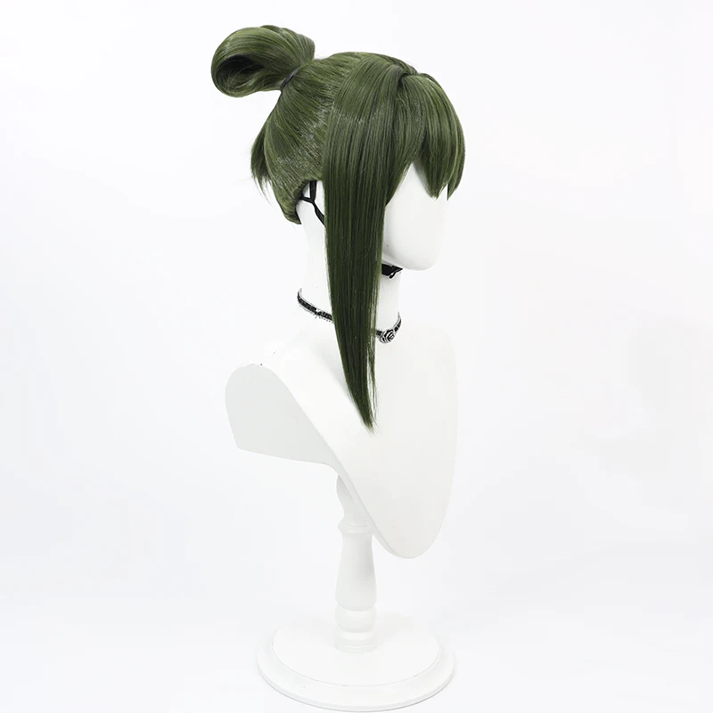 Lobotomy Corporation Library of Ruina Netzach Cosplay Wig Anime Game Roleplay Party Prop Synthetic Hair Heat Resistant Fiber