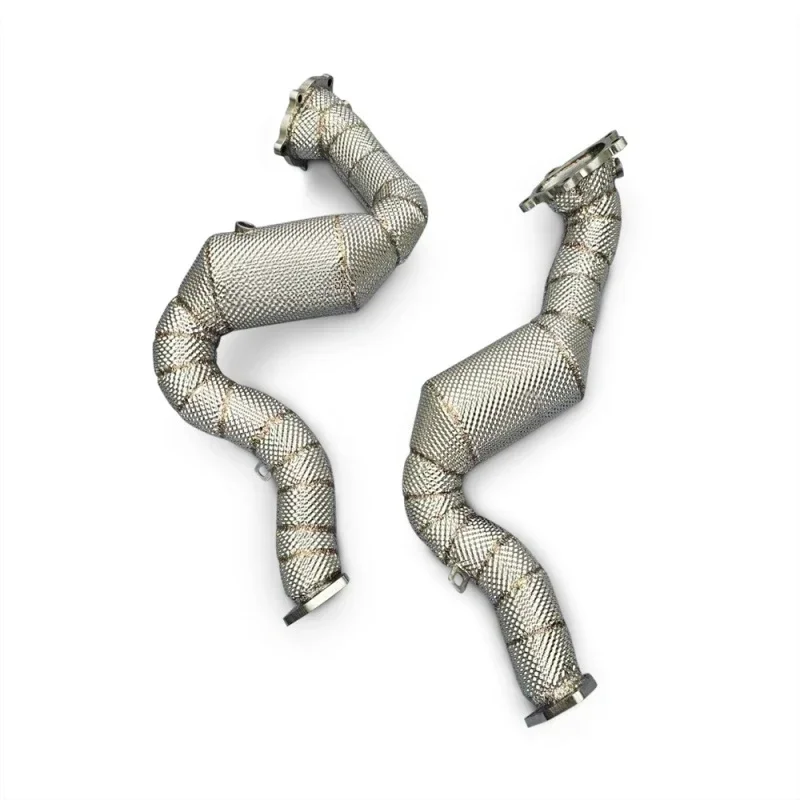 High Performance Catalytic Converter For Audi, Exhaust Pipe, RS6, RS7, C7, 4.0T, 2013-2018, High Flow Performance