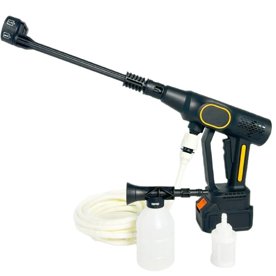 

Multifunctional brushless electric car wash gun household portable charging car wash water gun wireless lithium battery car was