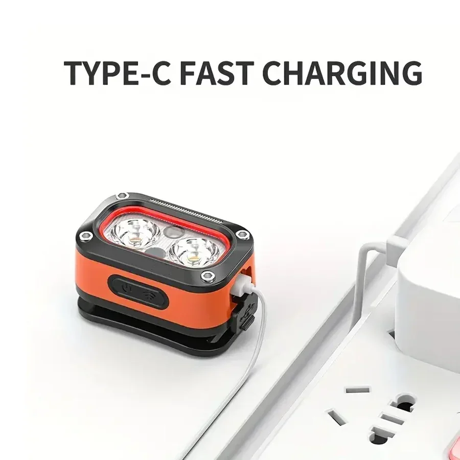 MuqiNush 3 المصابيح الأمامية مصدر الضوء 1000mAh USB شحن الاستشعار في الهواء الطلق ليلة الصيد التخييم تسلق الجبال صيانة السفر