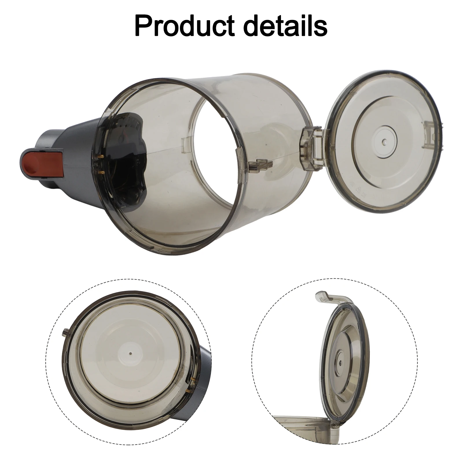 

Dust Cup for Muzili 120 Vacuum Cleaner Replacement Parts Efficient Dust Container for Clean and Dust Home Environment