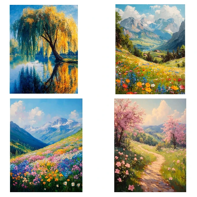 

Пазлы 500/1000/1200/2000 элементов: Природные пейзажи, семейные игры для игровой комнаты, спальни, домашнего декора, подарок