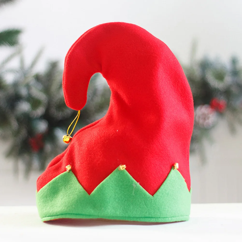 

3pcs Christmas Party Christmas Clown Hat Costume Dress Decor Xmas Costumes Hat Party Accessories Holiday Gathering