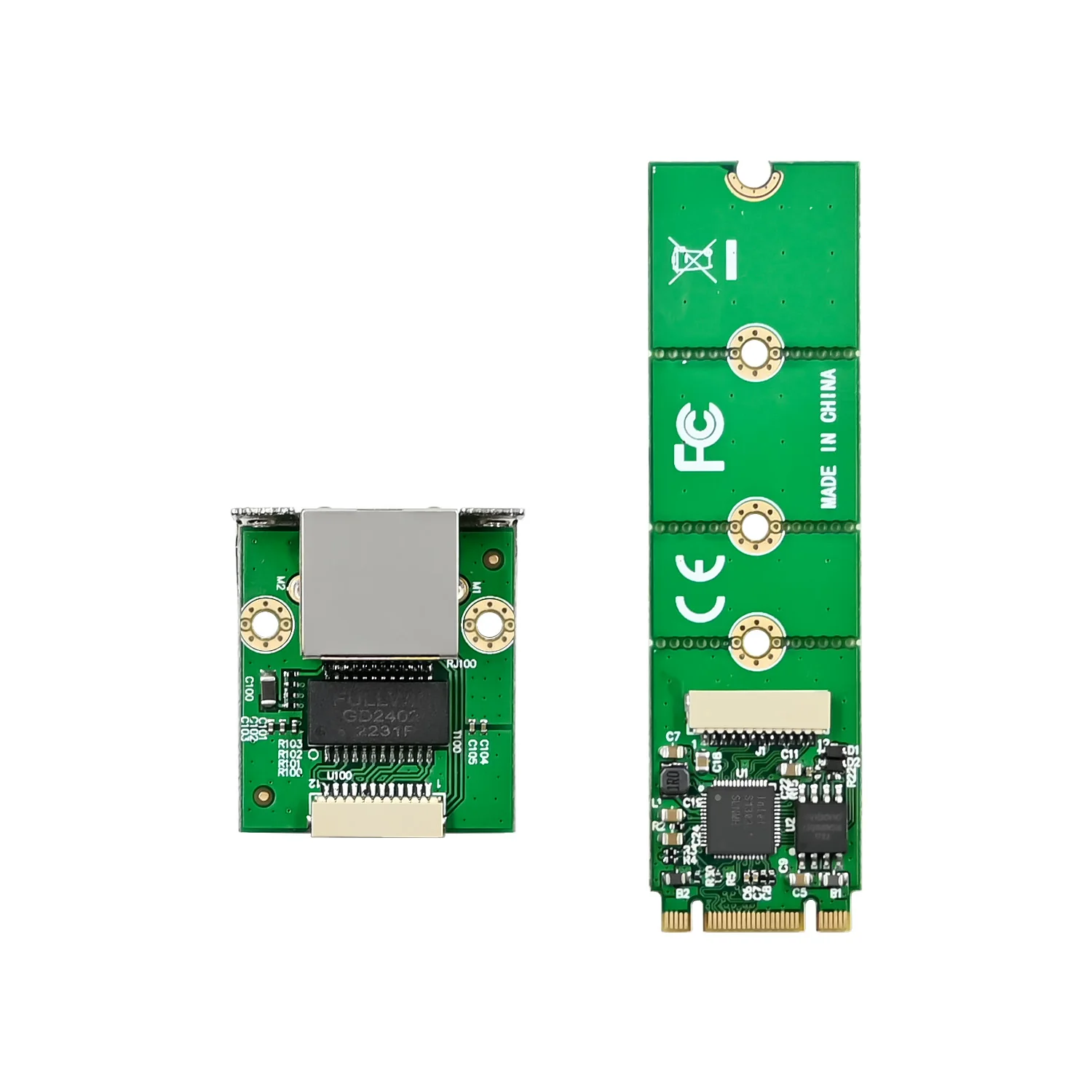 SUNWEIT ST7366 M.2 B + M I225 2.5G serveur NIC simple-RJ45 2.5G carte réseau filaire produit en stock interne