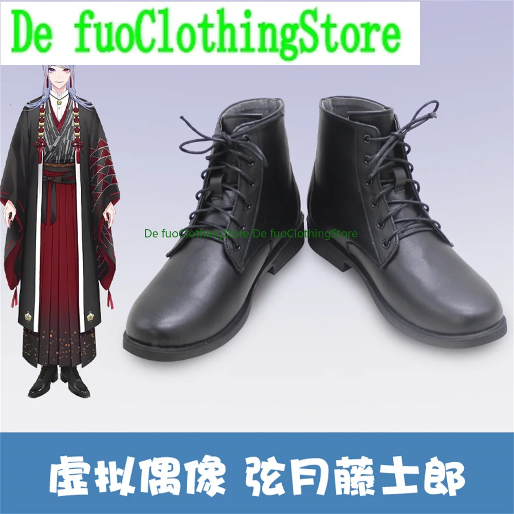 

Virtual YouTuber VTuber Genzuki Tojiro Cosplay Shoes Boots Game Anime Halloween Chritmas DefuoClothing Shoes Store