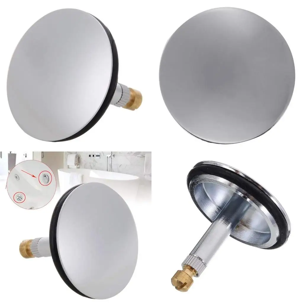 

E8BD 1Pc 43mm Bathtub Stopper Replacement Universal Bathroom Bath Bounce Waste Plug Collector Kitchen Sink Water Filter Tub