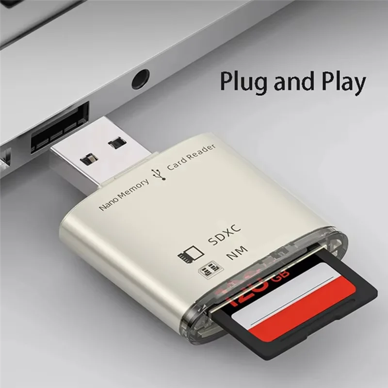 USB 3.0 قارئ بطاقات 8GB-128GB SD SDXC لهواوي NM نانو بطاقة الذاكرة الكتابة محول ذاكرة الكمبيوتر المحمول تمديد USB محول