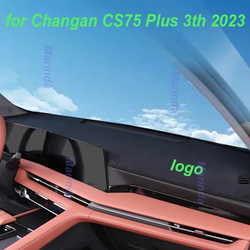 

Car Dashmat for Changan CS75 Plus 3th 2023 Car Dashboard Sunshade Pad Instrume Panel Cover Carpets Interior Accessories