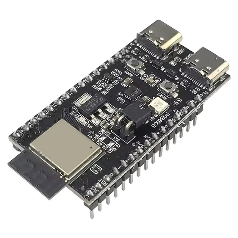 

【PUBLICITY】Плата H2 ESP32 для ESP32-H2-Devkitm-1 N4 Core Board, плата для разработки IoT, 30-контактный USB Type-C, 25,5x48 мм, Arduino Wifi BLE