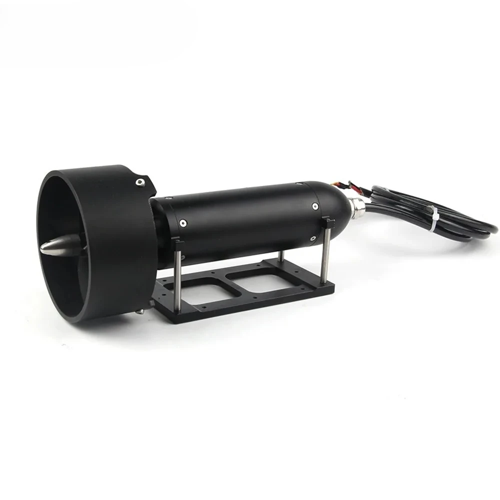 

KYI-30ET 24 В-48 В 30 кг тяговое подводное подруливающее устройство водонепроницаемый бесщеточный двигатель IPX8 встроенный ESC для радиоуправляемых лодок ROV на подводных крыльях