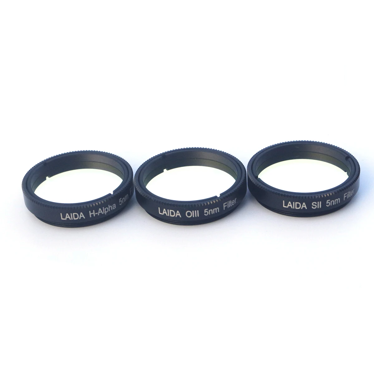 LAIDA 1.25 "SHO Kit de filtros de banda estreita Design para Deepsky Imaging Astro IMX585 Câmera monocromática refrigerada LD4005D