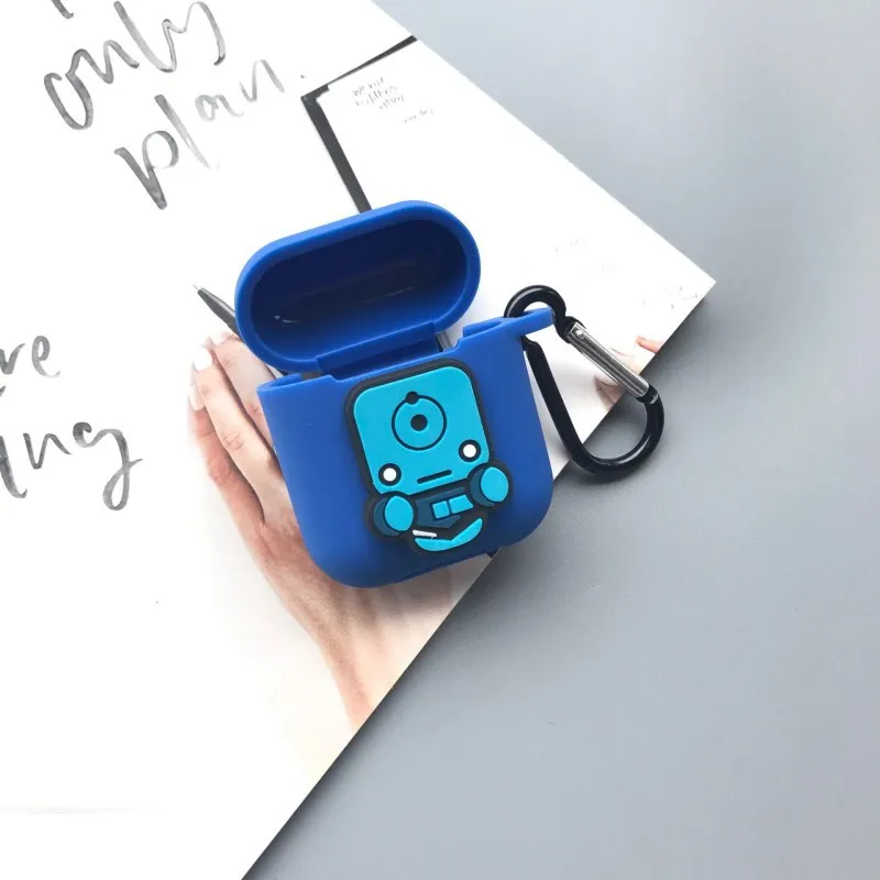 Disney-funda de silicona para auriculares inalámbricos, funda protectora con gancho para Apple Airpods 3 2 Pro, 2021