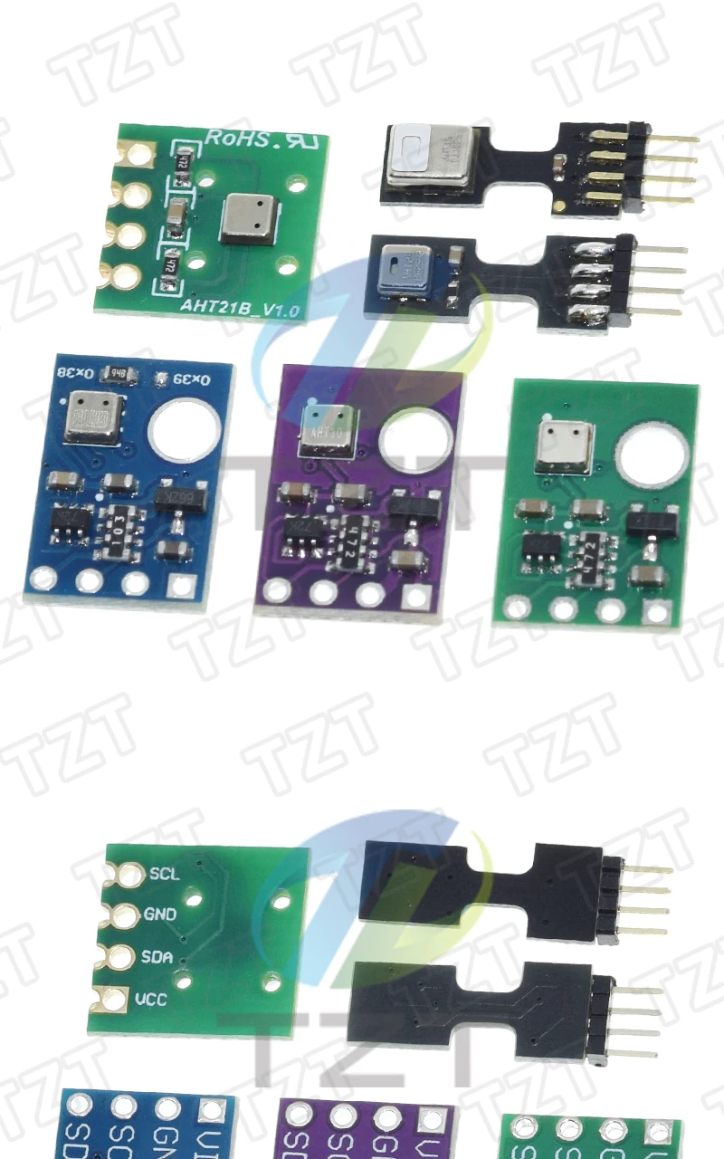 AHT10 AHT15 AHT20 AHT21B AHT25 AHT30 Hochpräzises digitales Temperatur- und Feuchtigkeitssensor-Messmodul mit I2C-Kommunikation – Detail 18