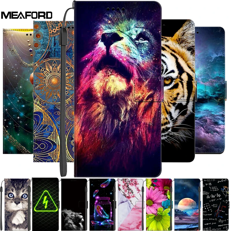 Flip Leather Cases For Umidigi A13 Pro Cases A13S A11S A3 A5 A7 A9 Pro Margnetic Wallet Stand Book Cases For Umidigi A11 Pro Max