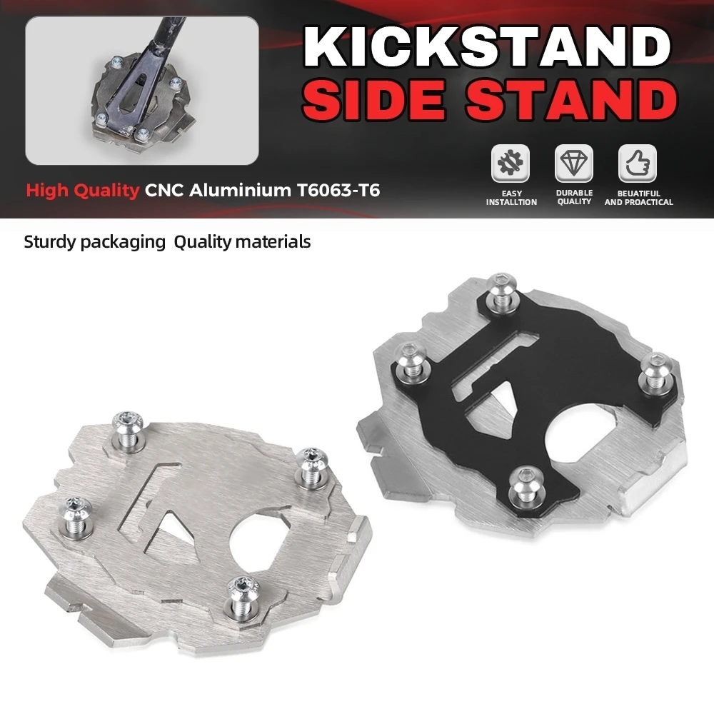 

FOR HONDA CRF1100L AFRICA TWIN ADVENTURE SPORTS ES DCT 2019-2024 Motorcycle Kickstand Foot Side Stand Extension Support Plate