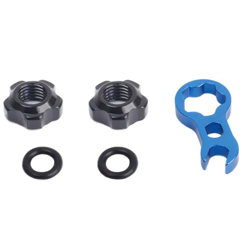 Tools Bicycle Tubeless Gas Air Nozzle Vacuum Tire Bike Presta Valve Nut Vacuum Tire Valve Nut Tire