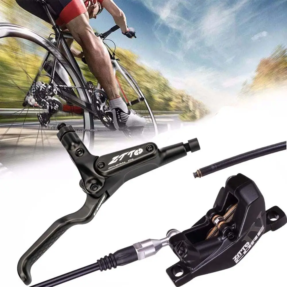 

2.3mm Rotors Bicycle Parts Mineral Oil Hydraulic Brake Disc Bike Parts 4 Piston Disc Brake Bicycle Brake Hydraulic Disc Brake