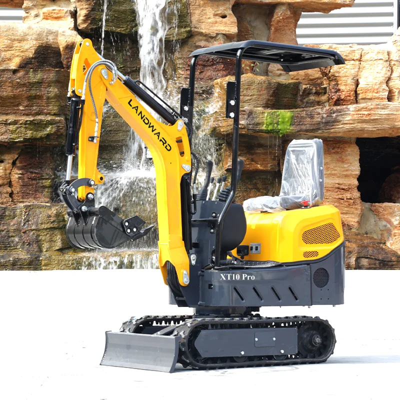 

China New Design Mini Diggers Orchard Hydraulic Rc Excavators Household 1 Ton Mini Excavator Customizable With Accessories Sale