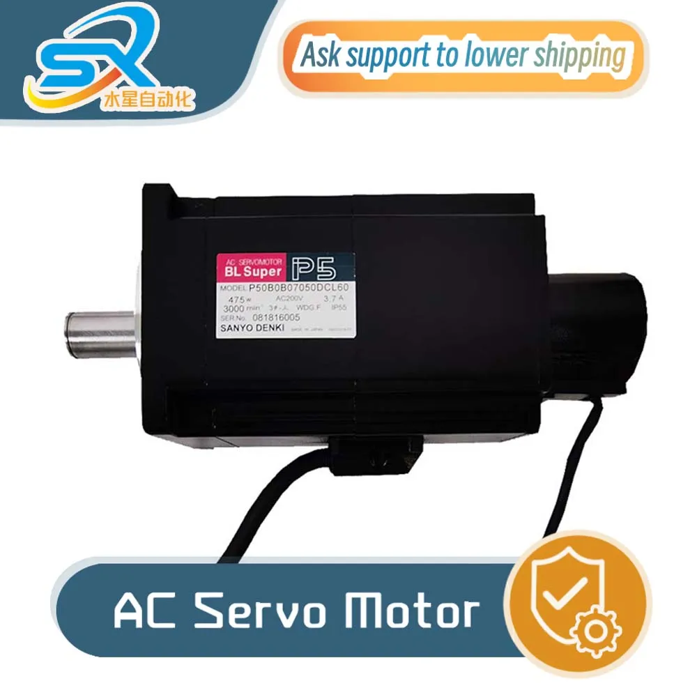 

SANYO P50B0B07050DCL60 475W AC Servo Motor with Factory Inspection Video Available