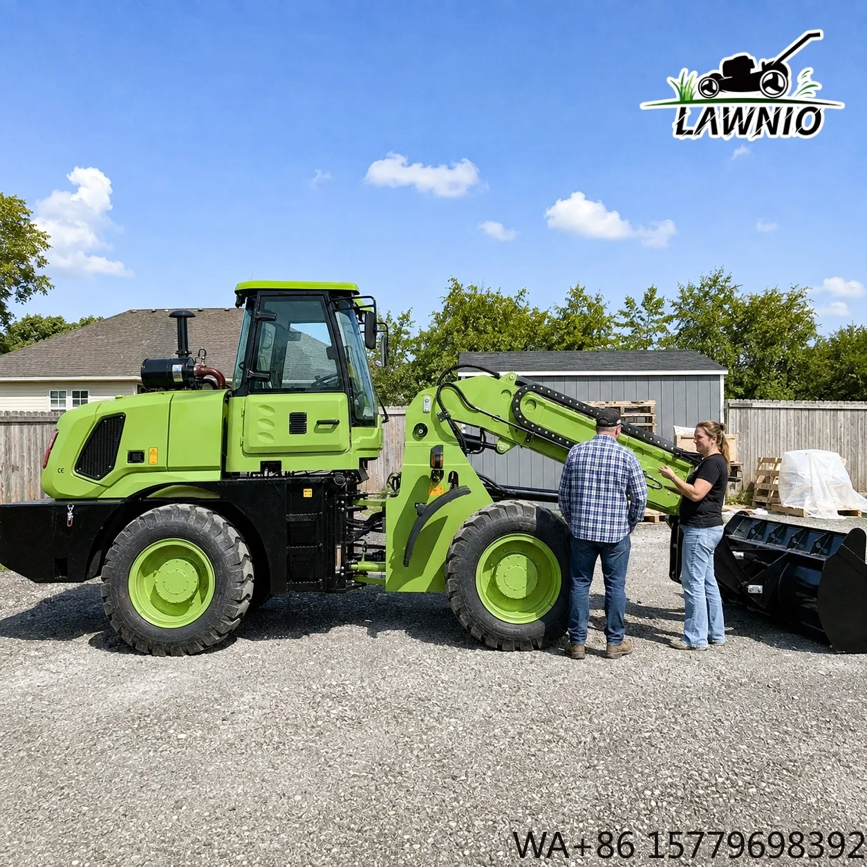 Complete After Sales Service Telescopic Arm Loader  8500kg Operating Weight and High Lift Boom for Farm Work  Loader