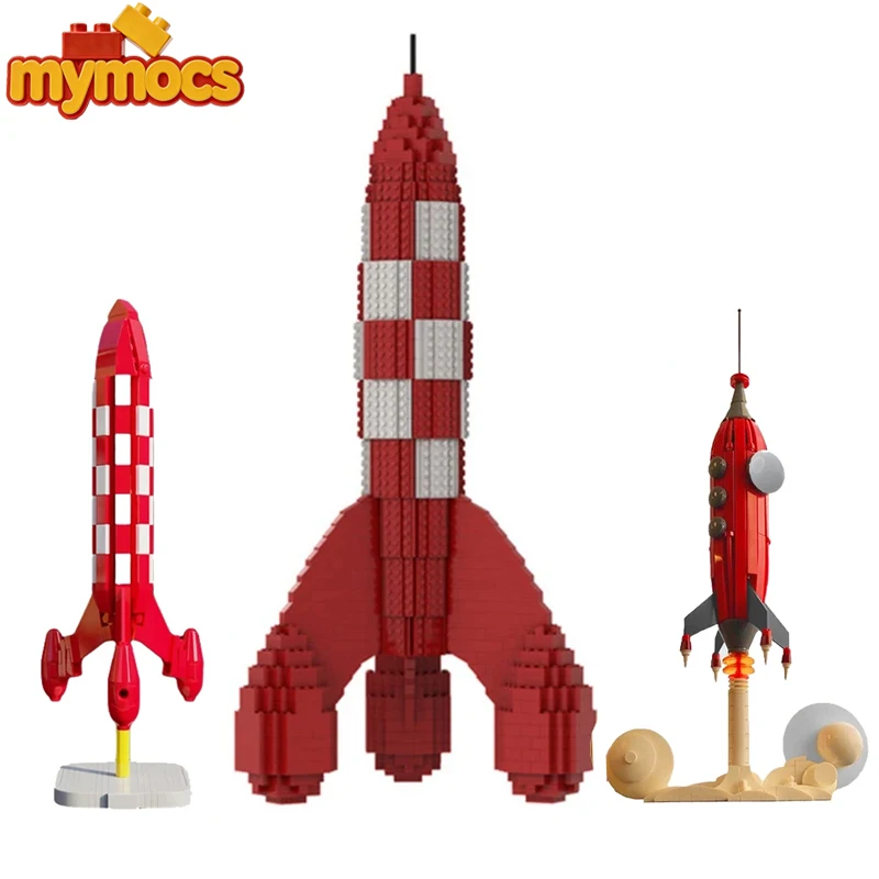 

Конструктор Mymocs Ideas City Space 21367: Наборы для сборки космических ракет и огненных стрел из серии «Приключения Милуса» по мотивам фильма — игрушки для детей, подарок