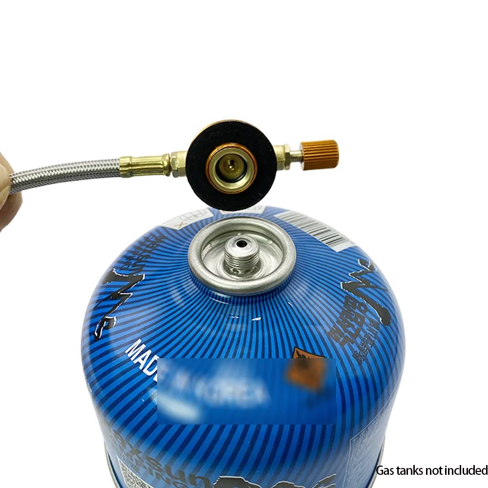 Outdoor Camping Gas Stove Propane Refill Adapter Extension Cord Cylinder Convertor Filling Tank Coupler Burner Extension cord