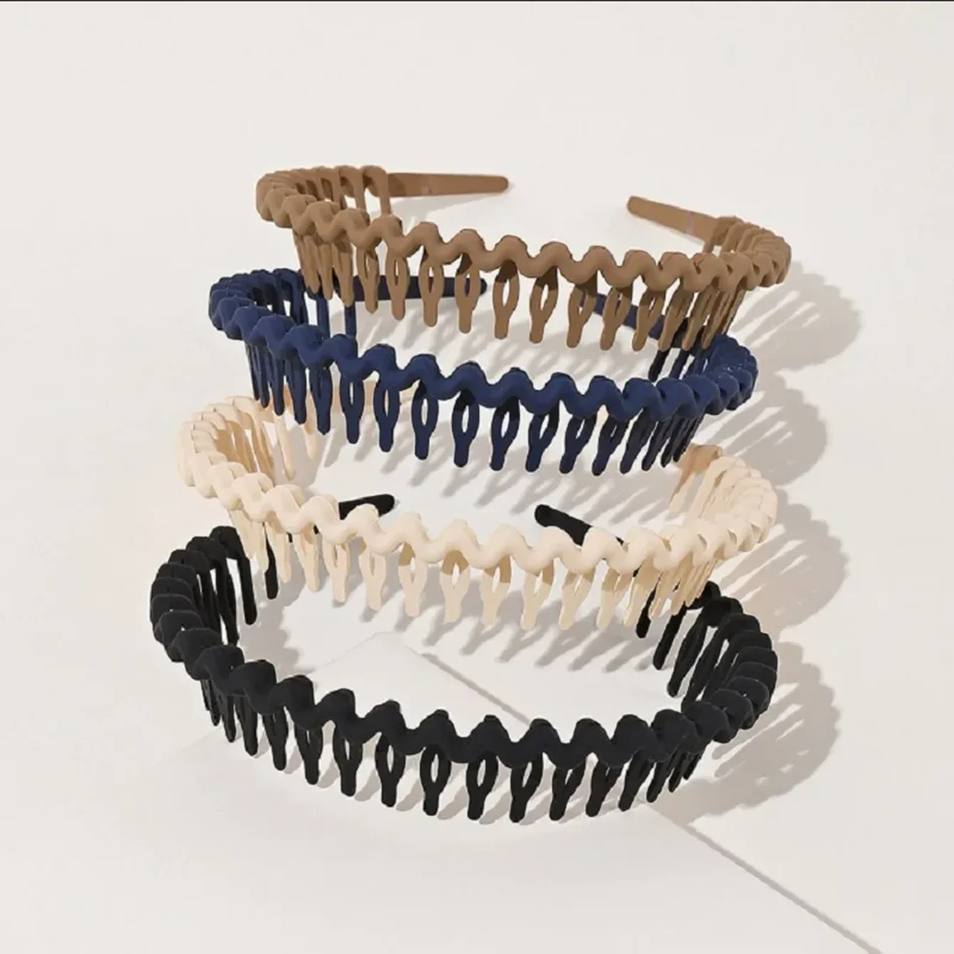 

1/3/4pcs Pressed Hair Band For Washing Face Headband Summer Women's Hair Bundle Summer Hairpin