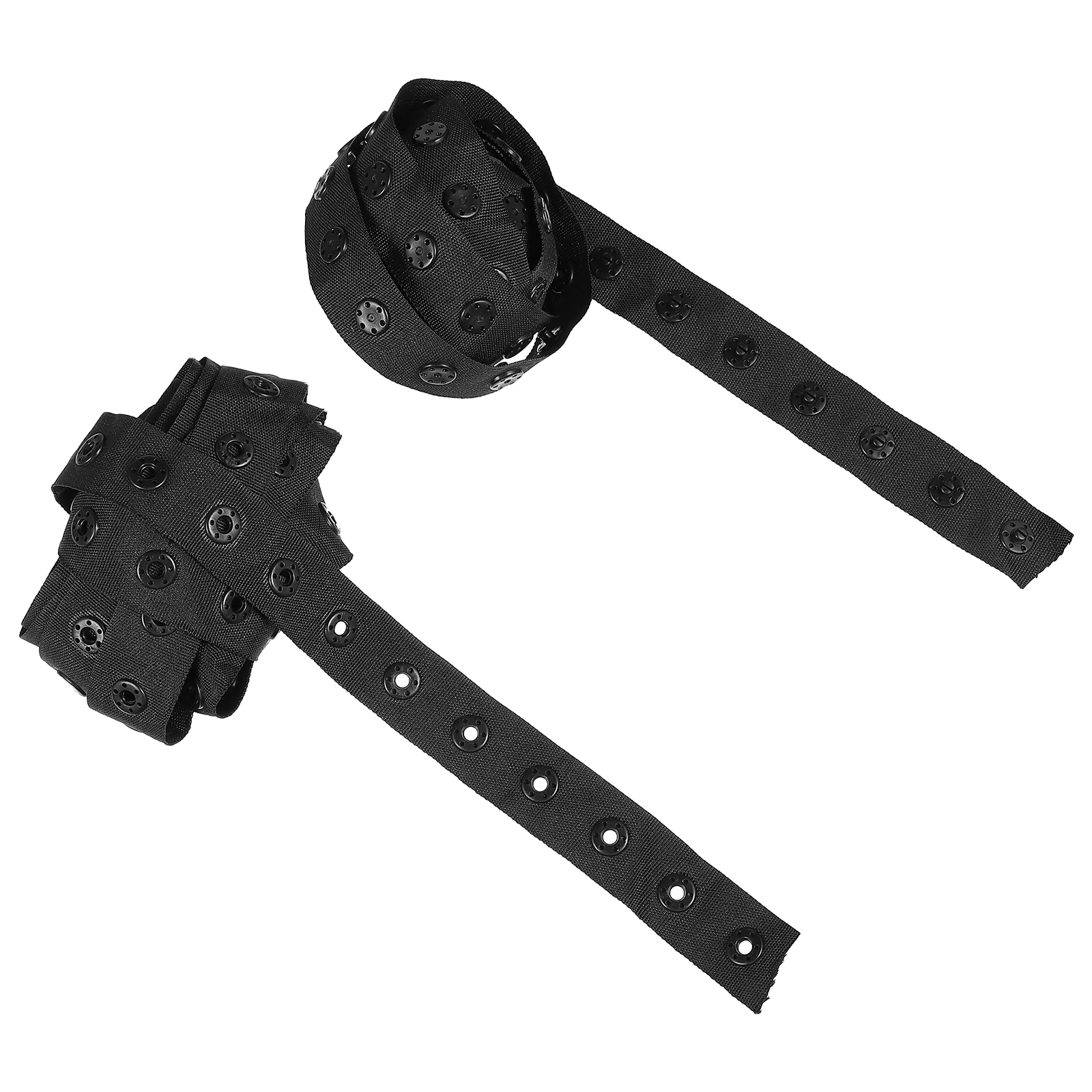 

18mm Snap Fastener Belt Black 3M Sewing Accessory Clothes Ribbon Pillow Cover H Crafts Dress Clothing Accessories